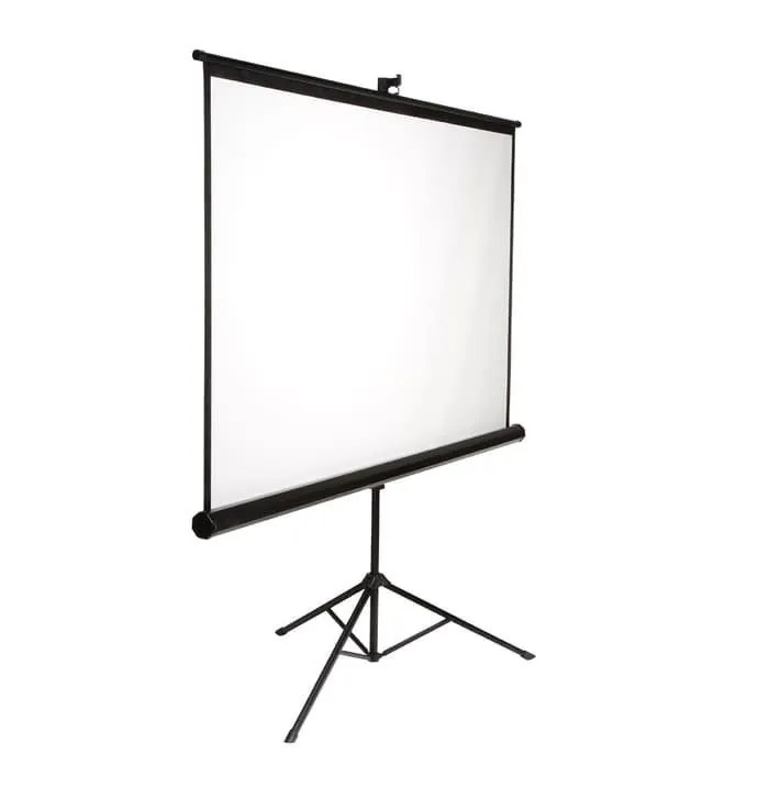 Layar Proyektor Tripod 70 Inch
